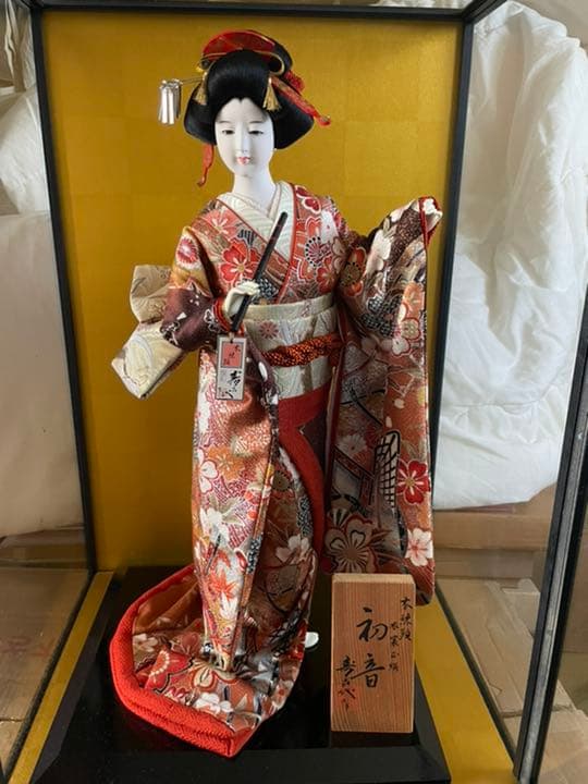本物 尾山人形 寿喜代作 日本人形 昭和レトロ 初音 楽天市場】日本人形 寿