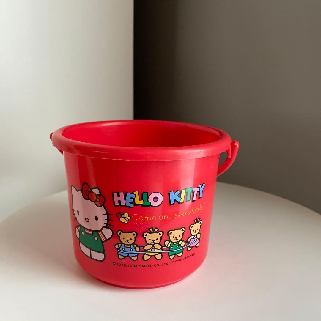 サンリオ ハローキティ キティ ミニ バケツ 1994 グッズ - メルカリ