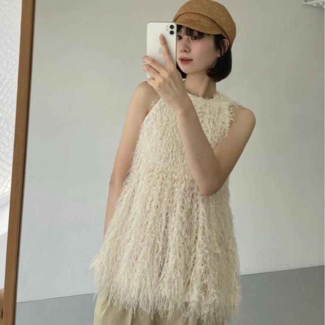 Acka エーシーケーエー アメスリフリンジトップス　sheller hyeon