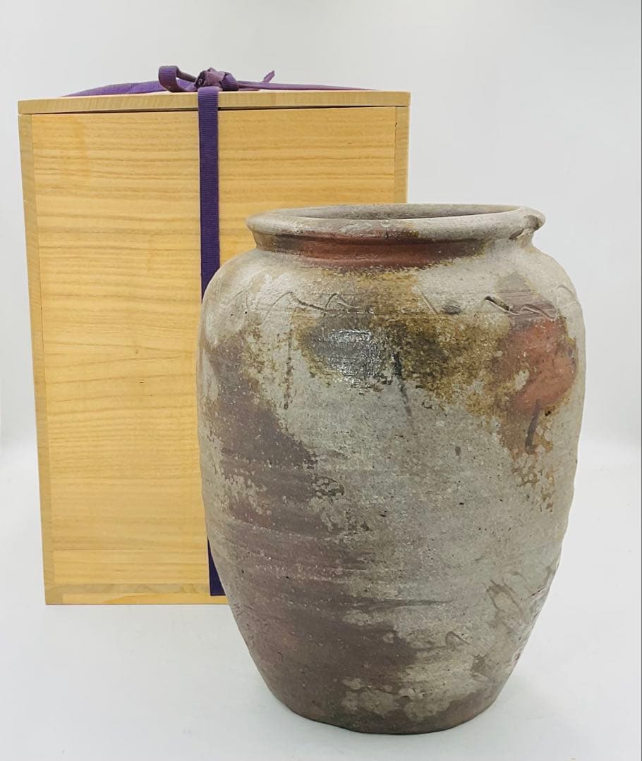 越前自然釉焼締壺 越前焼（福井県丹生郡越前町）