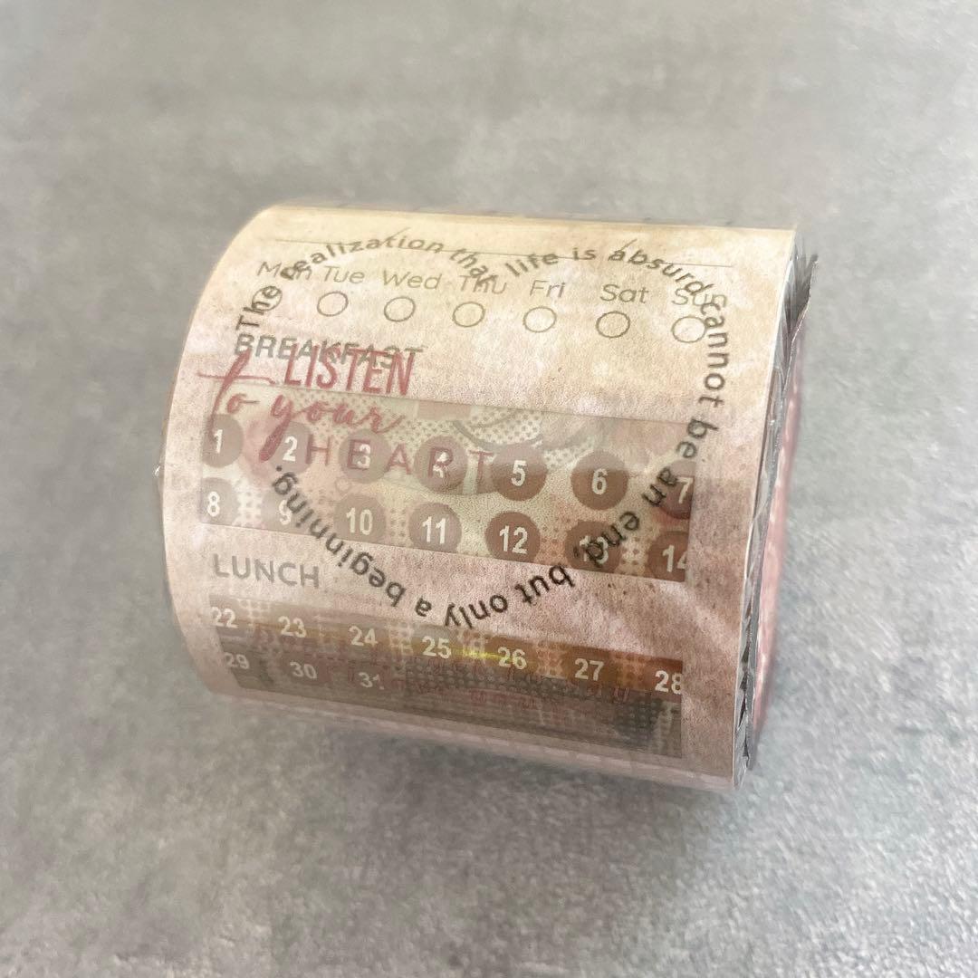 Journal pages 海外マスキングテープ マステ 【1869】