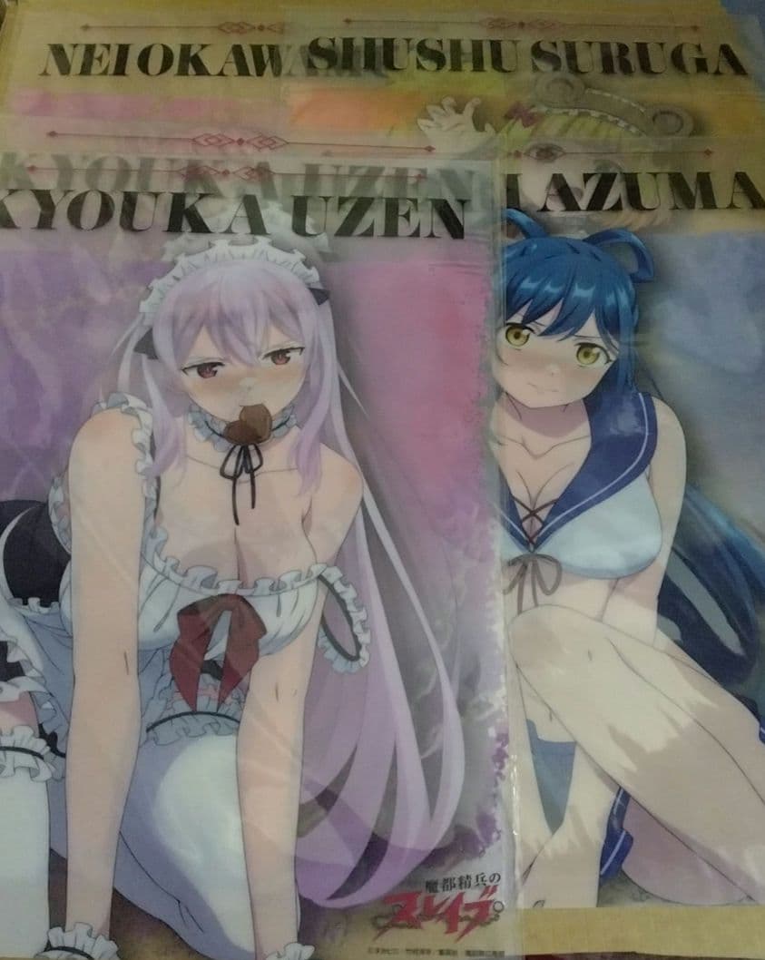 魔都精兵のスレイブ　ドン・キホーテ限定　クリアポスター　5枚セット 魔都精兵のスレイブ ドン・キホーテ限定 クリアポスター 5枚セット