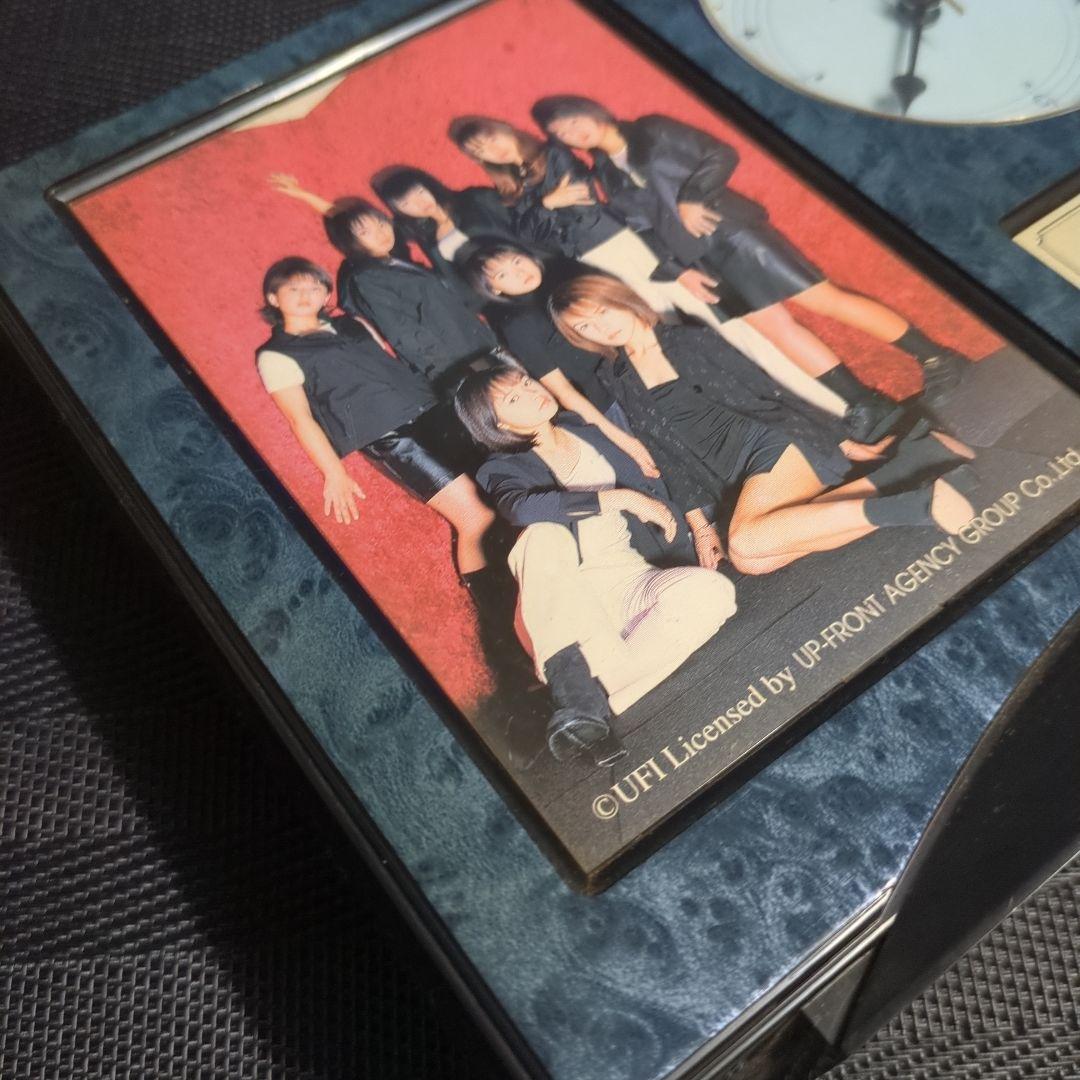 モーニング娘。　２５年前のオルゴール付き置き時計　音鳴ります　平日セール中