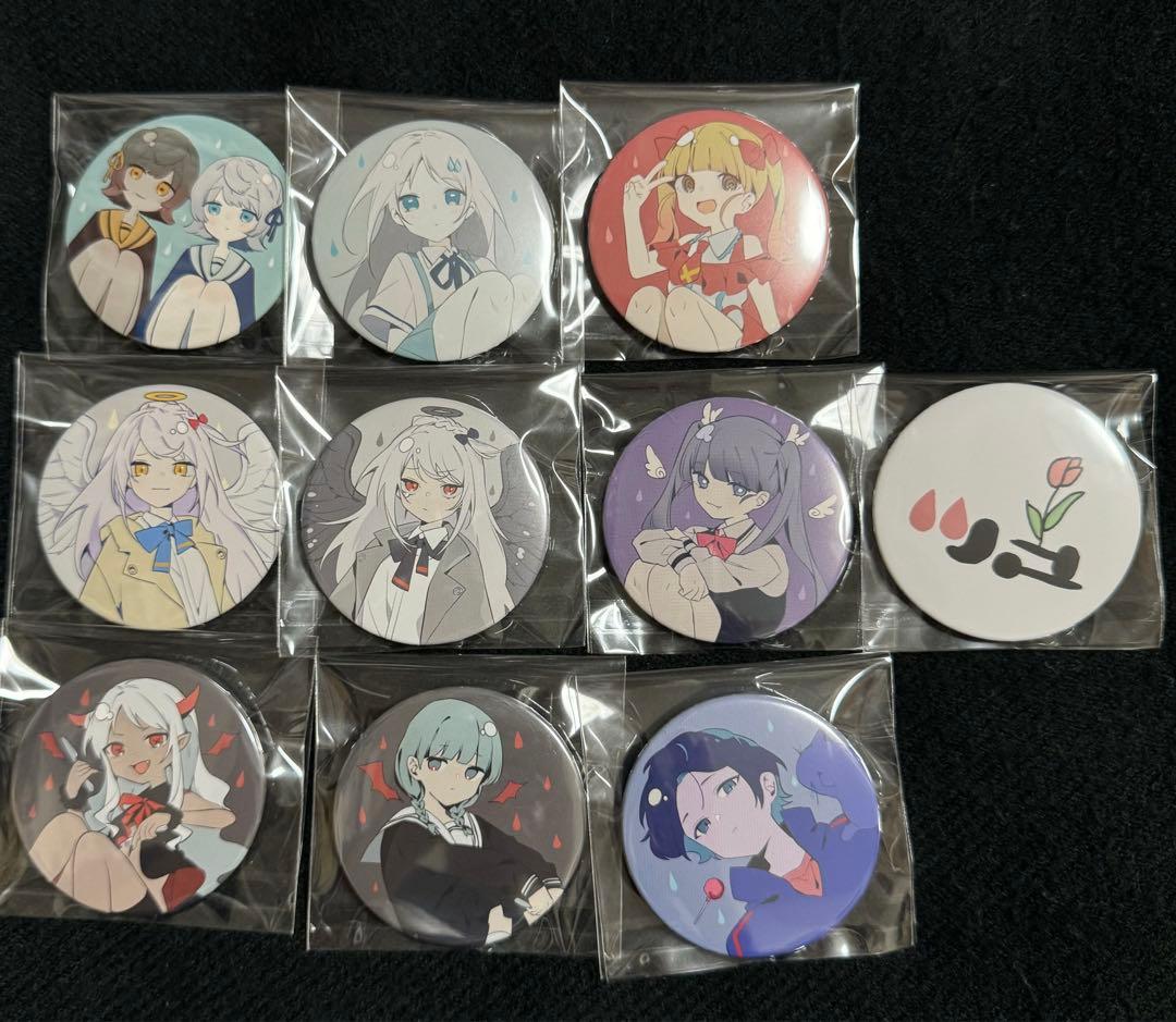 ツユ アクキー 缶バッジ ペンライト