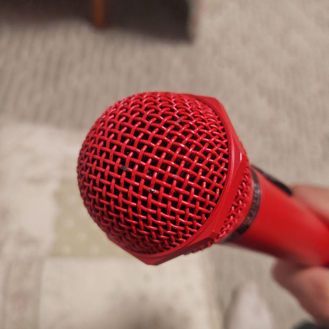 カラオケ DAM WITM-500 ワイヤレスマイク赤