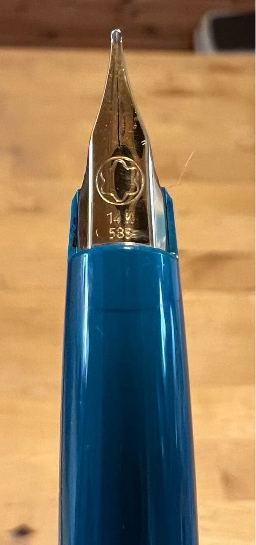 良品 モンブランジェネレーション ターコイズ 万年筆