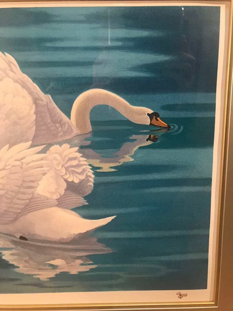 杉山寧 「淑」 リトグラフ 落款・エディション・作品証明シール有り