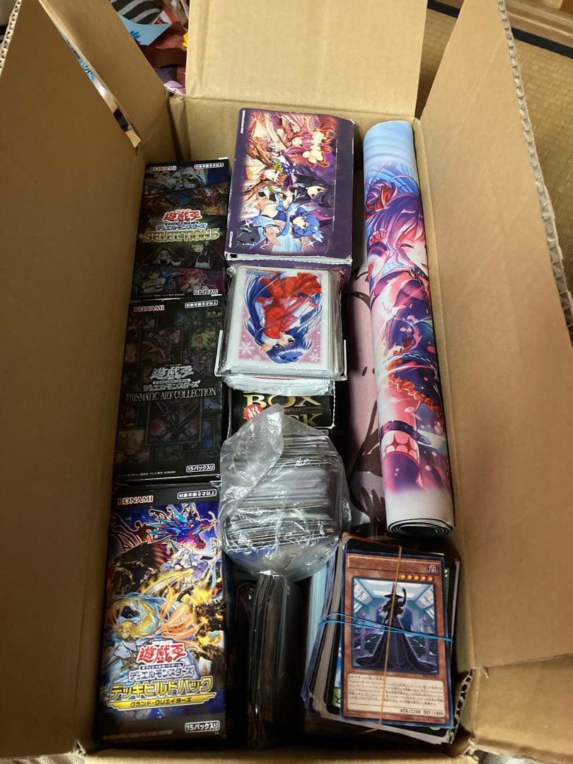 カードゲーム引退品、段ボール2箱分
