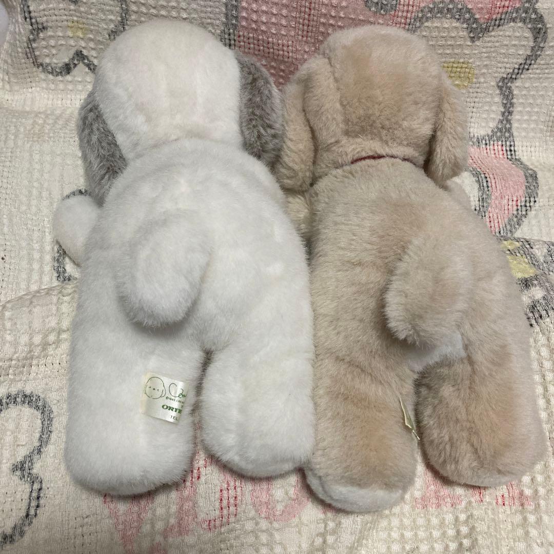 オリエンタルトーイ　うめ吉　寝そべりポーズ　ぬいぐるみ　約35cm 2こ