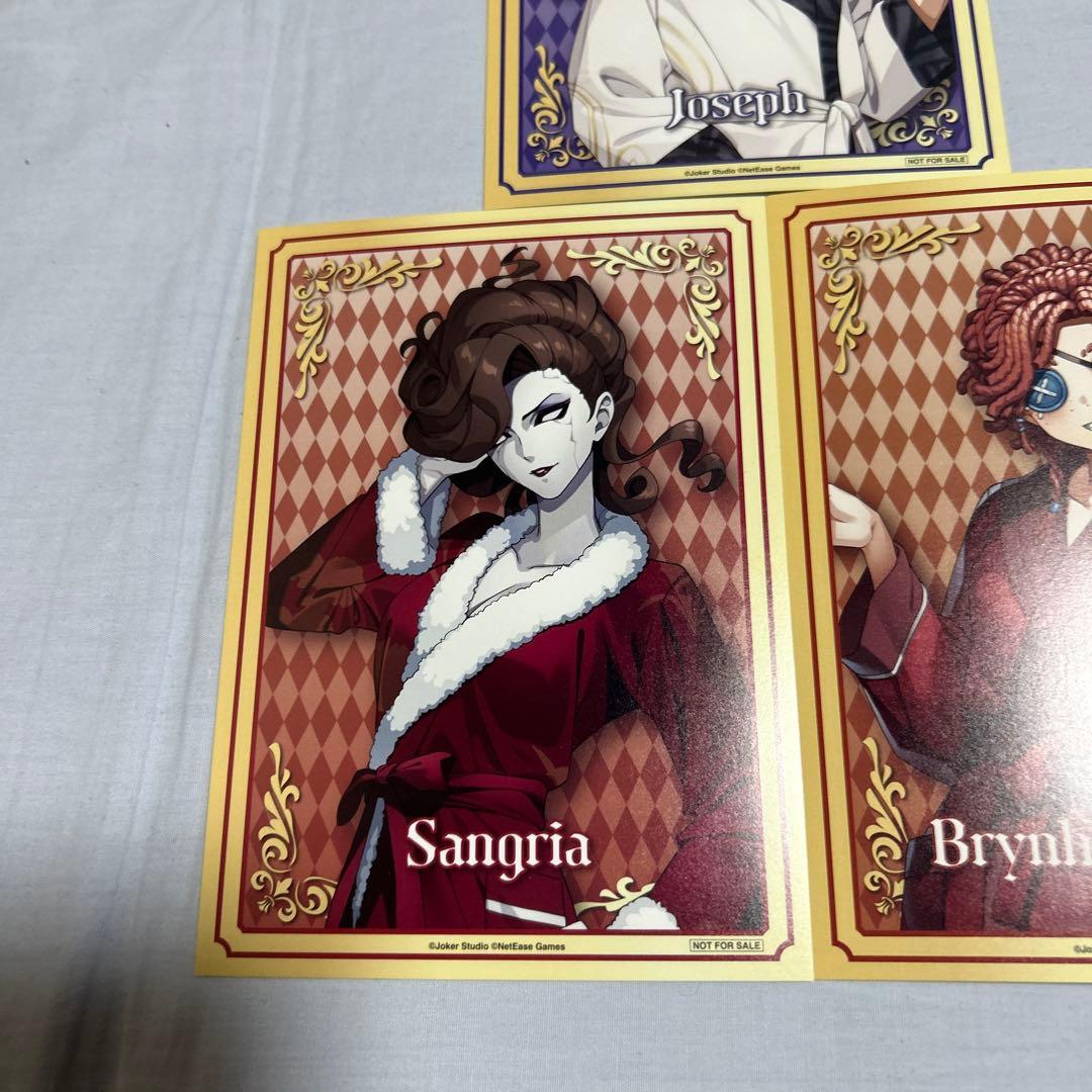 第五人格 湯めぐりの怪 温泉 アクリルスタンド 夜の番人 応援団セット