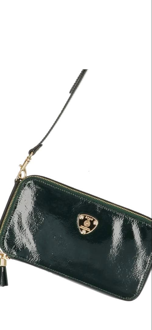 【新品】ATAO アタオ　アミュレット　スマホショルダー　エメラルドグリーン