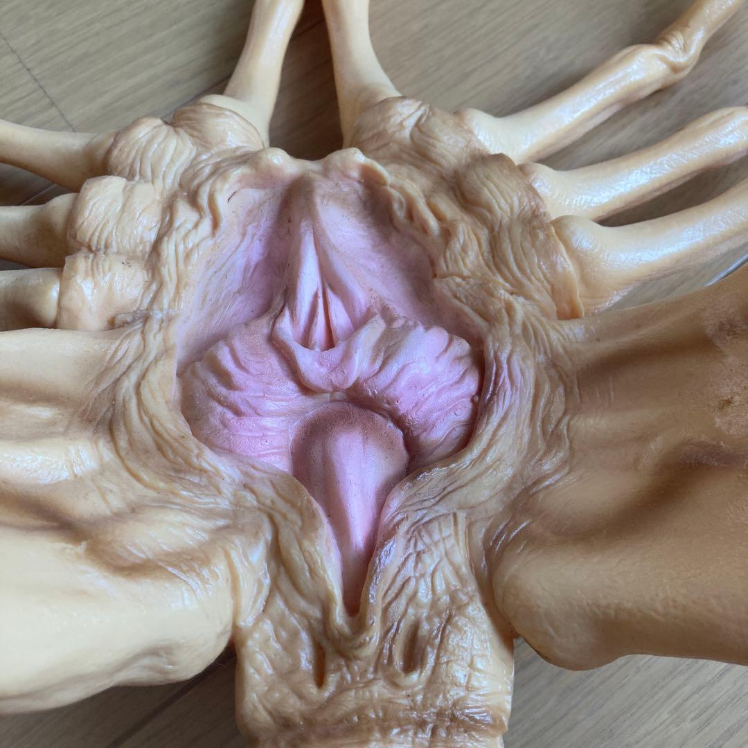 エイリアン　フェイスハガー　ソフトビニール実物大モデル　1995年製　ALIEN