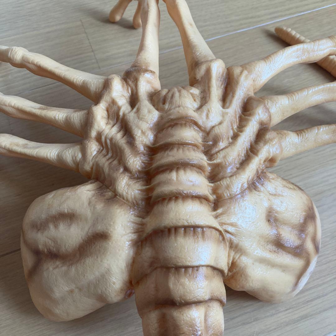 エイリアン　フェイスハガー　ソフトビニール実物大モデル　1995年製　ALIEN