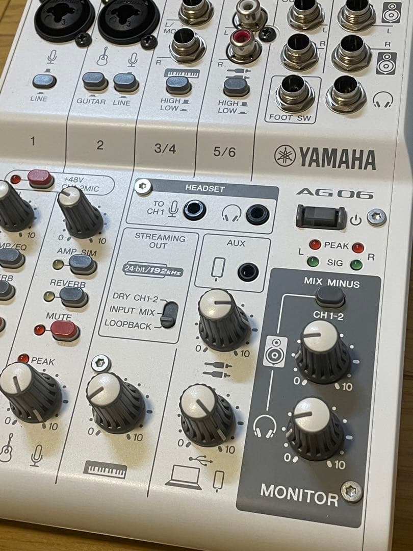 YAMAHA AG06MK2 本体のみ