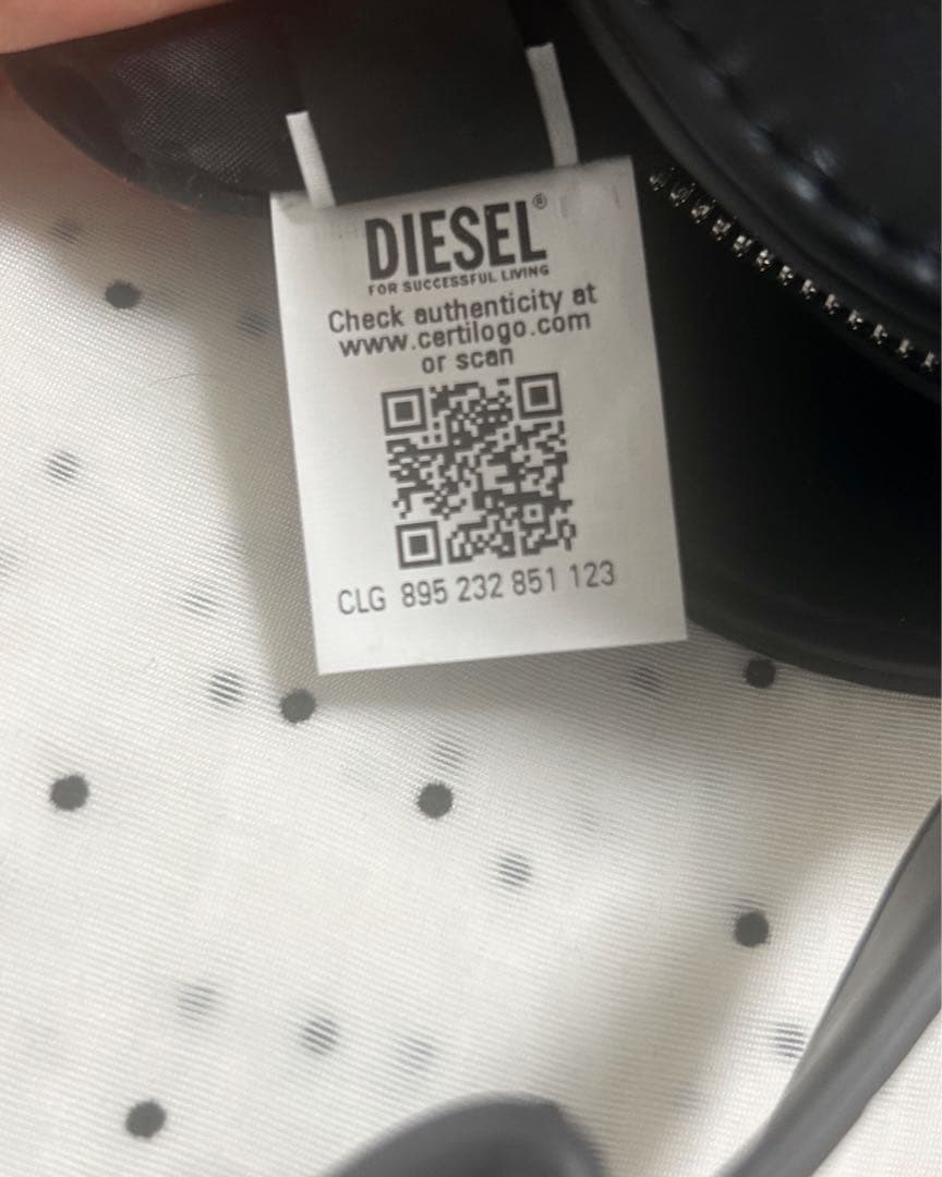 ディーゼル DIESEL ショルダーバッグ ブラック レディース play