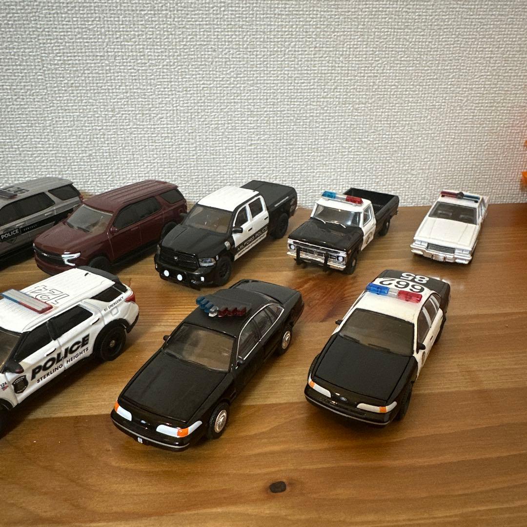 GREENLIGHT 1/64　パトカー　11台まとめ売り
