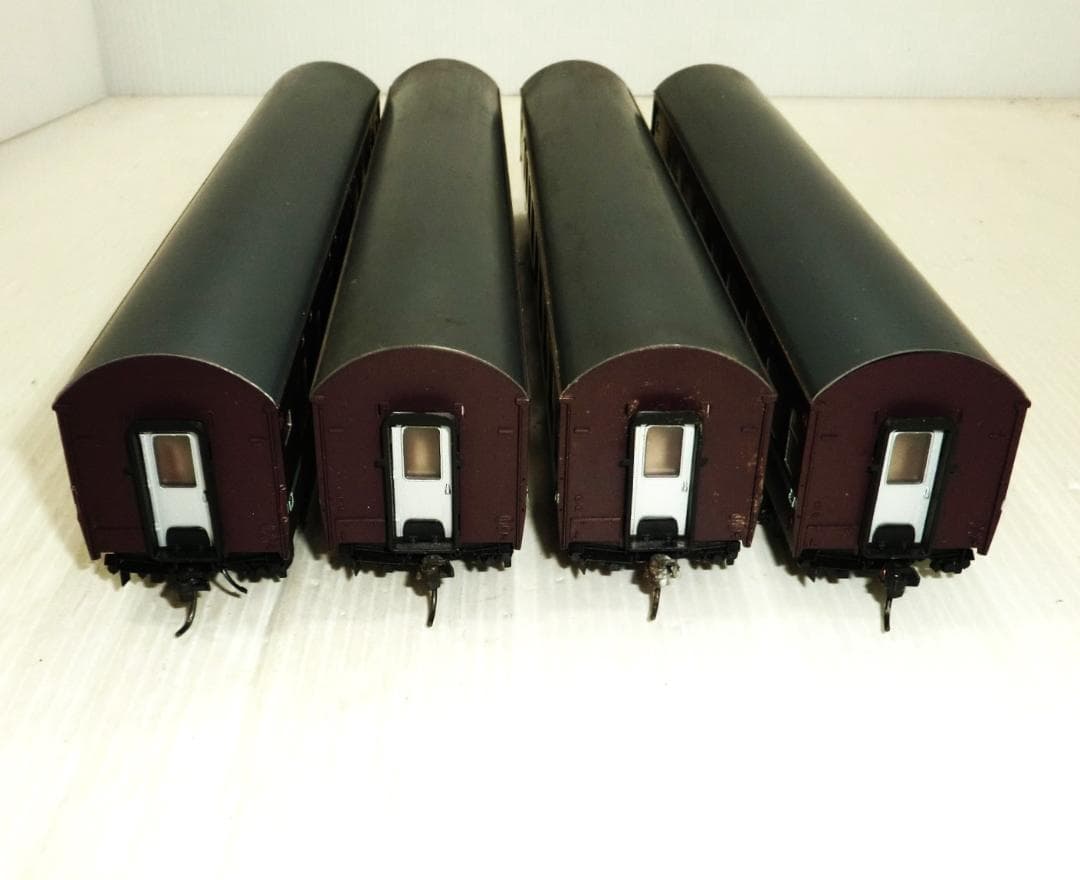 HOゲージ TOMIX 10系寝台客車 オロネ10形 4両セット 車輛のみ
