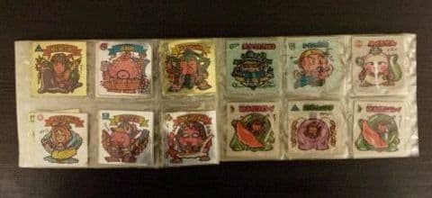 【当時物】ビックリマンシールなどのシールとアルバム 合計60枚