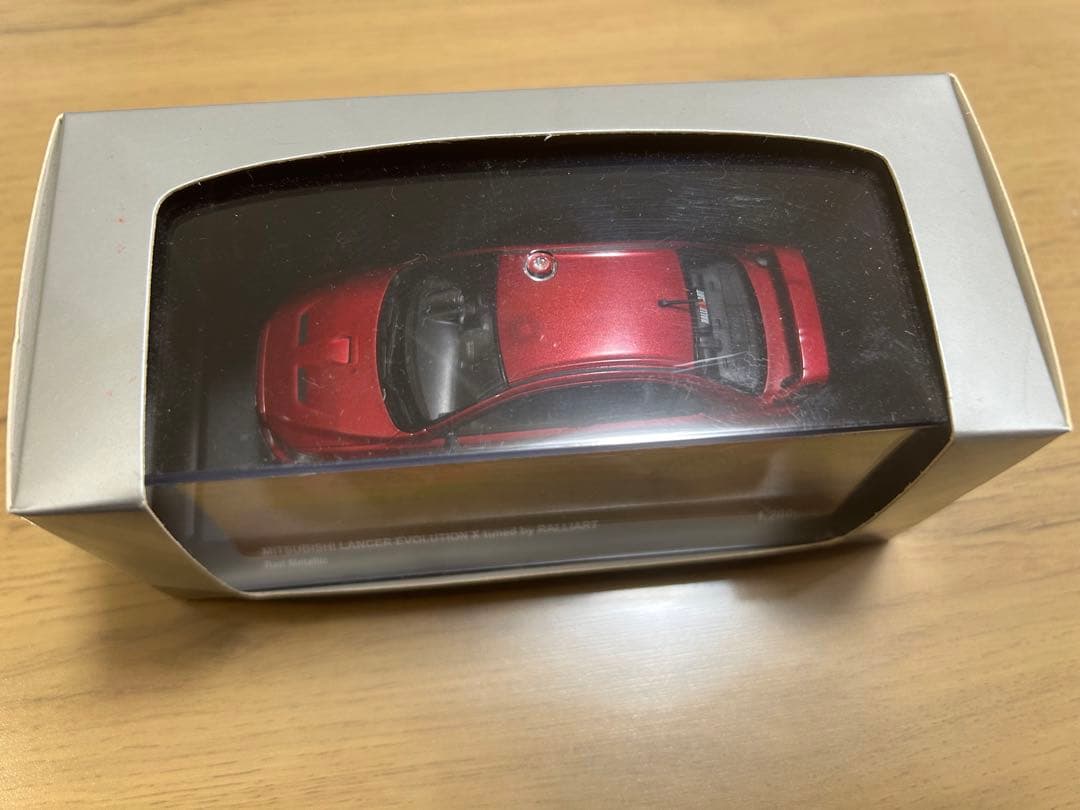 京商 三菱 ランサーエボリューションⅩ ラリーアート ミニカー 新品未開封品