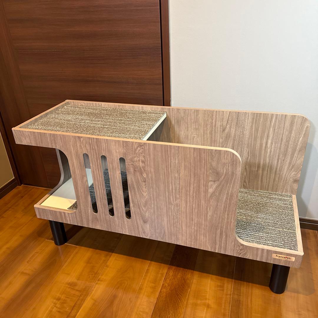 ペットステップベンチ 犬 猫 階段 飛び降り防止 ペット家具 フランス
