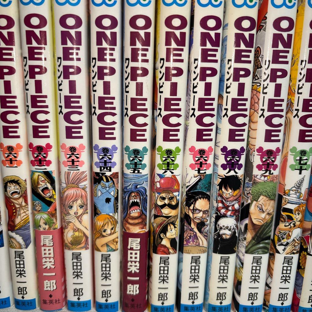 ONE PIECE ワンピース 1〜107巻+0巻　※送料無料　即購入可