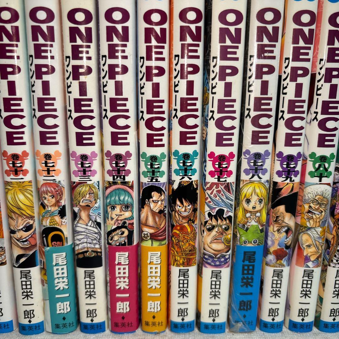ONE PIECE ワンピース 1〜107巻+0巻　※送料無料　即購入可