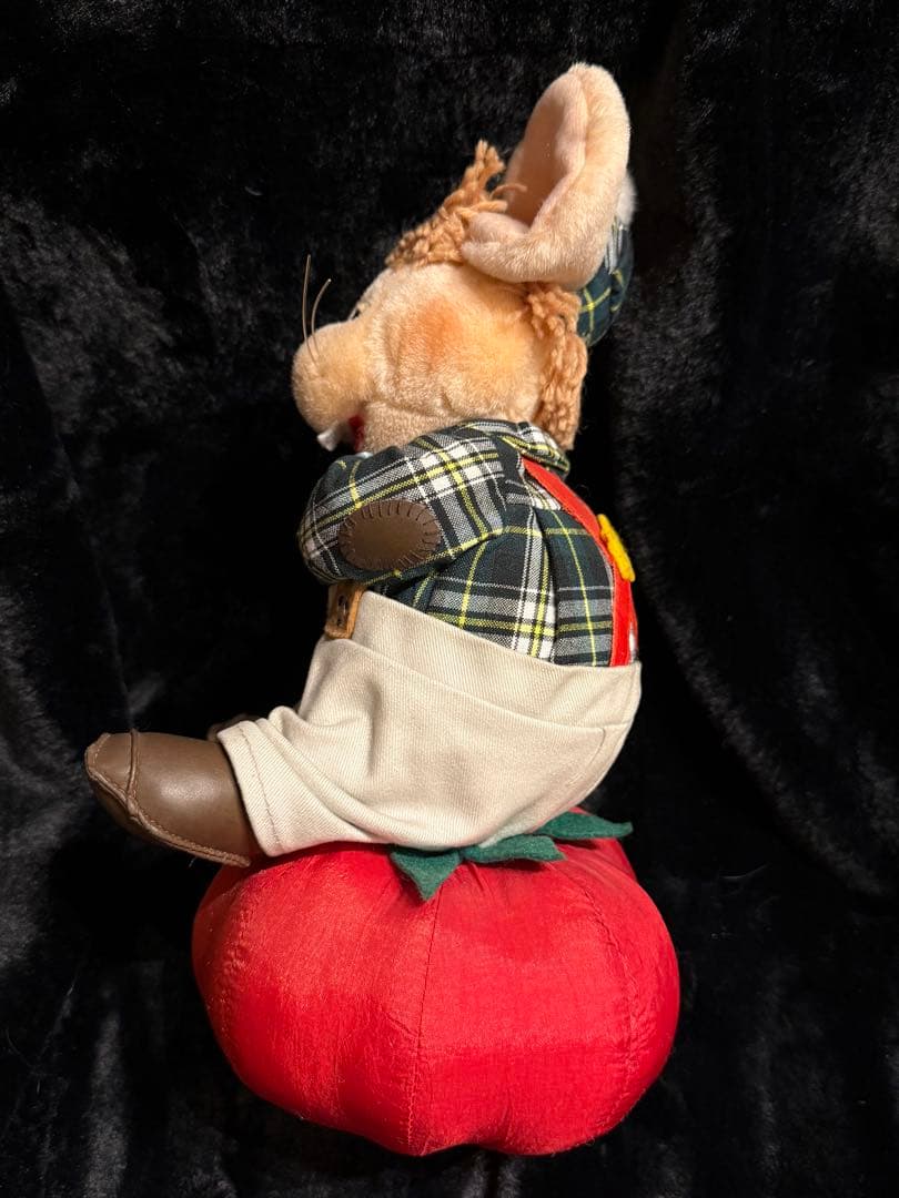 期間限定値下げ　トッポジージョ　ぬいぐるみ　トマト　昭和　平成　レトロ　レア