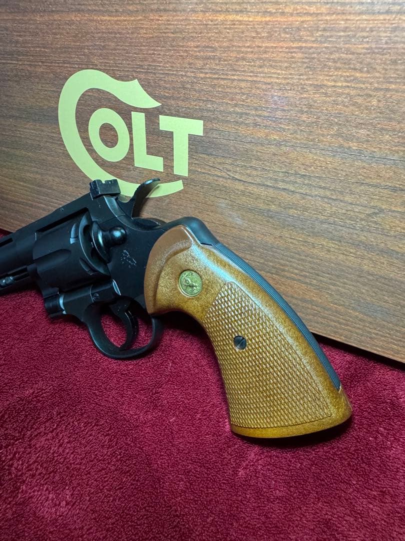 未発火】 タナカ コルトパイソン 357マグナム 4インチ ヘビーウエイト