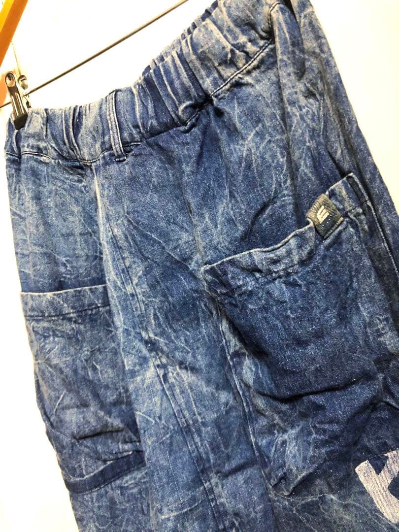 エルロデオ EL RODEO サルエルパンツ ジーンズ おしゃれ アニマル カバ