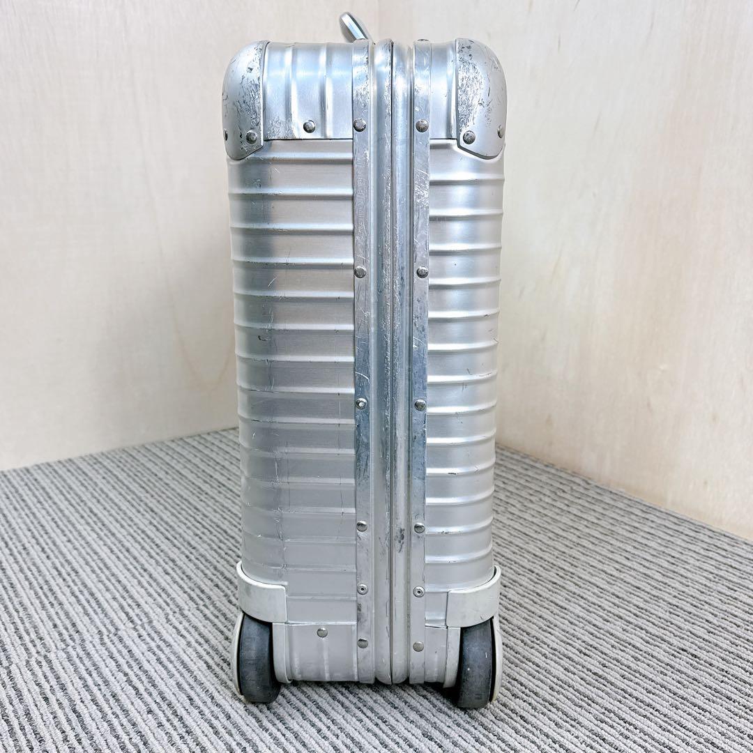 希少】 RIMOWA 929.70 2輪ローリングトロリー ビンテージ 青ロゴ 希少