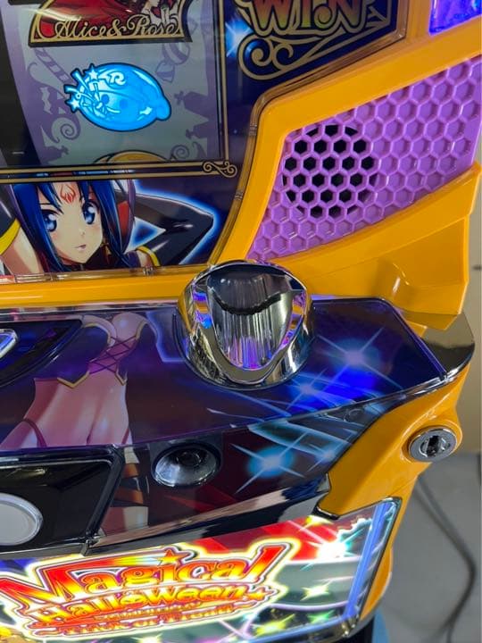 パチスロ実機 マジカルハロウィンFP コイン不要機付 家庭用スロット ご