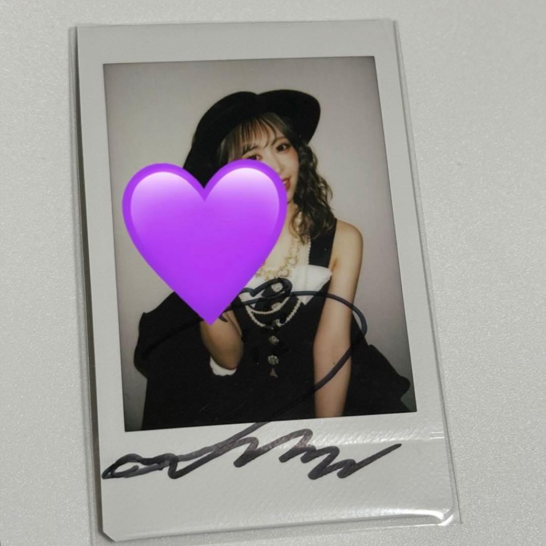 FRUITS ZIPPER仲川瑠夏生誕記念2025すきくじS賞 チェキ サイン すき