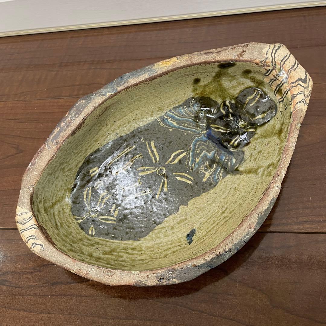 魚の宮】 山内瑠璃子 練り込み 大島窯 置物 - メルカリ