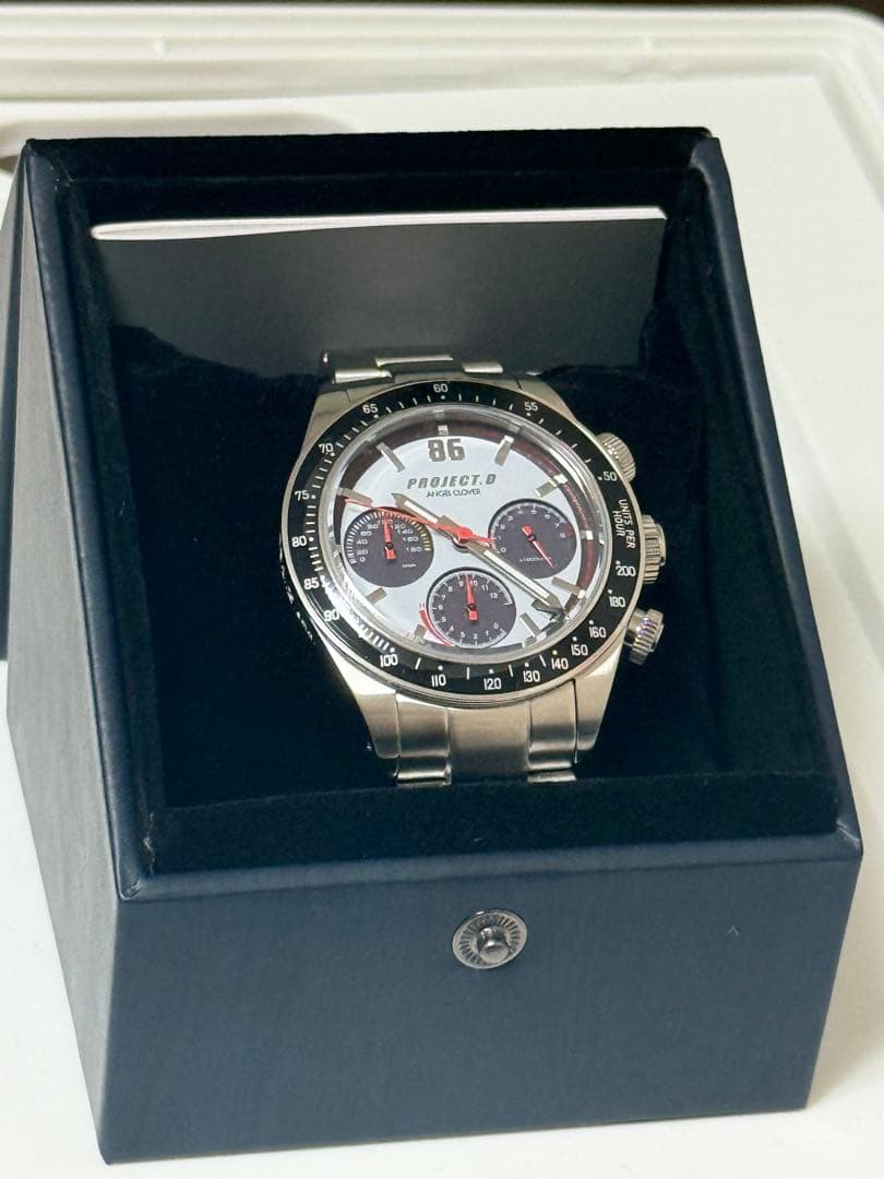 ミ*コ様 頭文字D 30周年 藤原拓海 トヨタ86 腕時計 ソーラー クロノグラ
