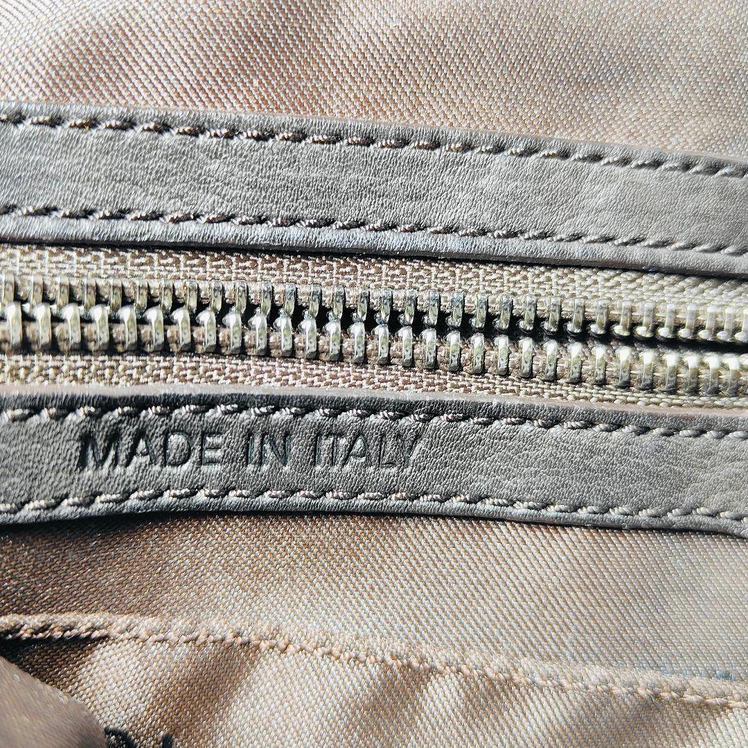 【美品】TOD’S トッズ　イタリア製　高級ブリーフケース 艶黒本革 正規品