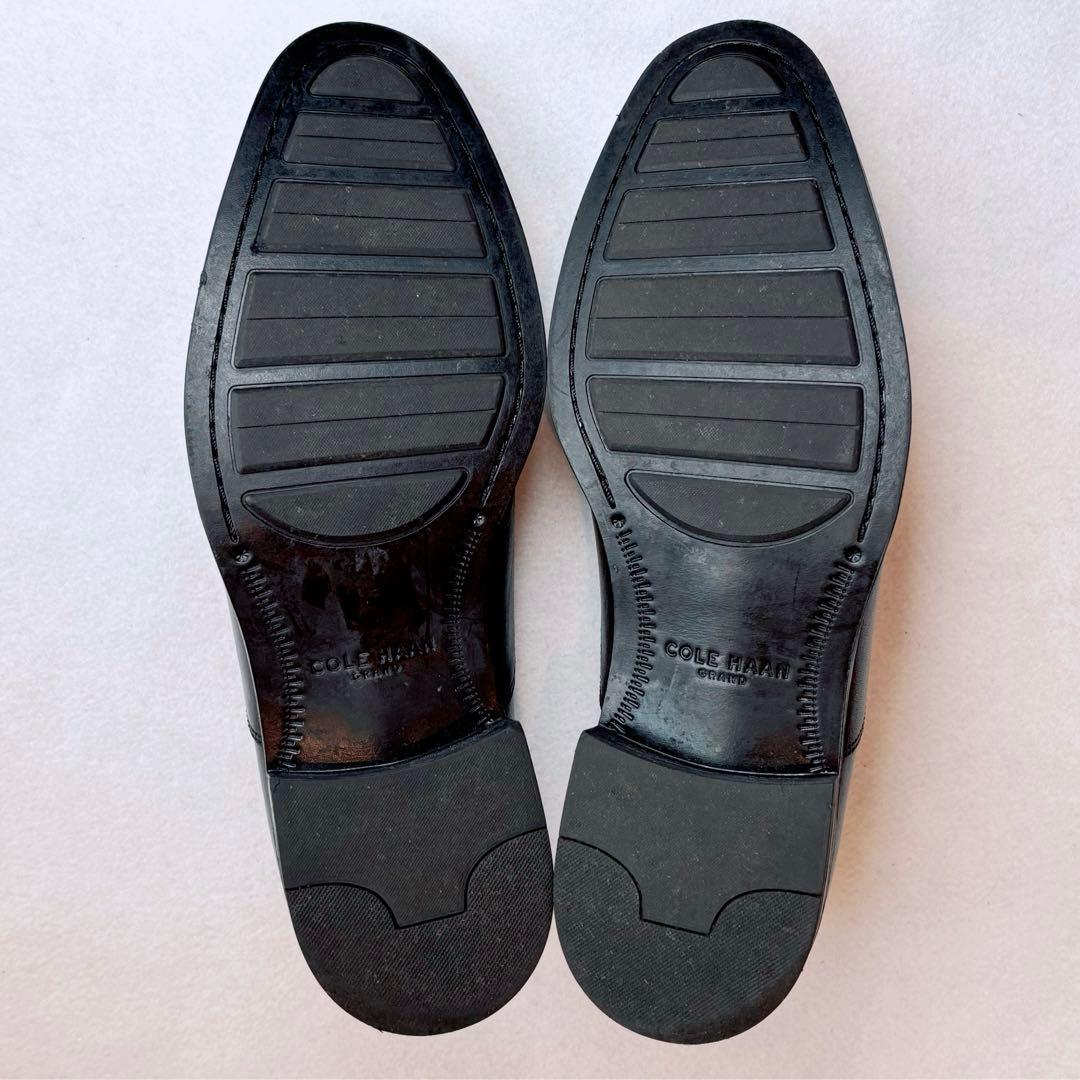 【美品】 COLE HAAN キャップトゥ ストレートチップ 26cm