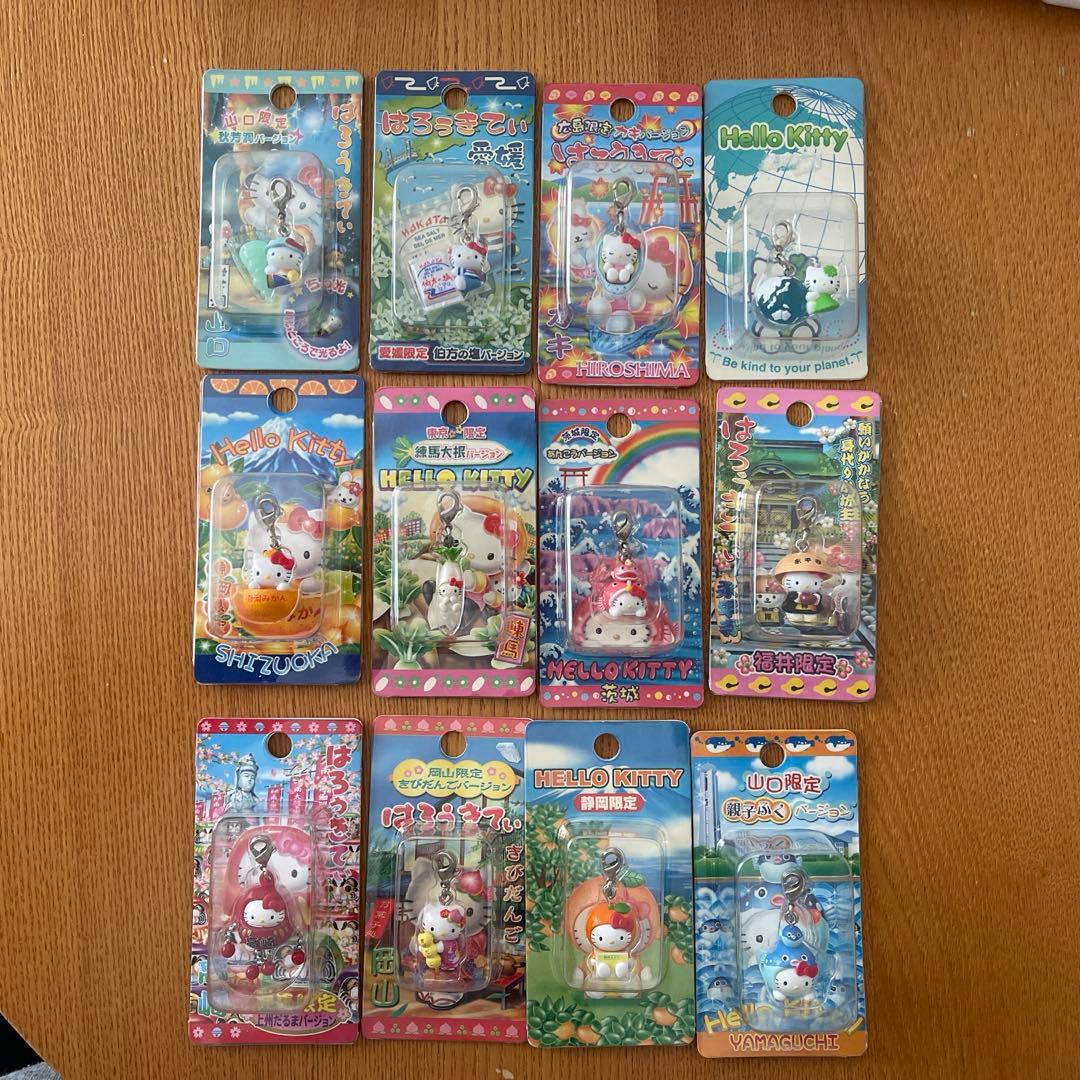 新品未使用　レア　まとめ売り　ご当地キティ　ファスナーマスコット　根付