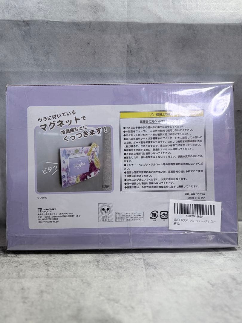 ラプンツェル ロマンティックガールズ アクリルフレーム マグネット付 ディズニー