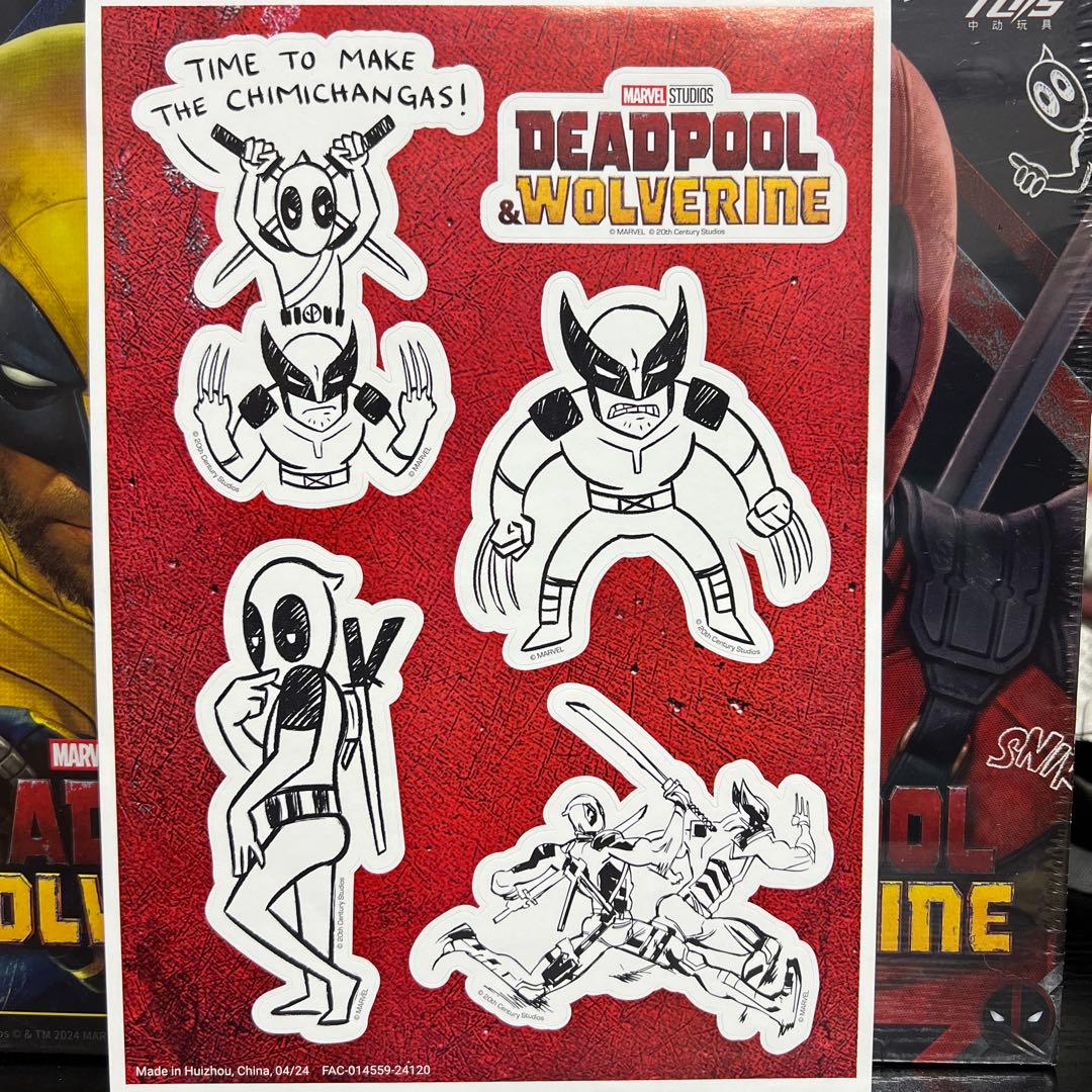 未開封 zdtoys 2体セット デッドプール&ウルヴァリン フィギュア