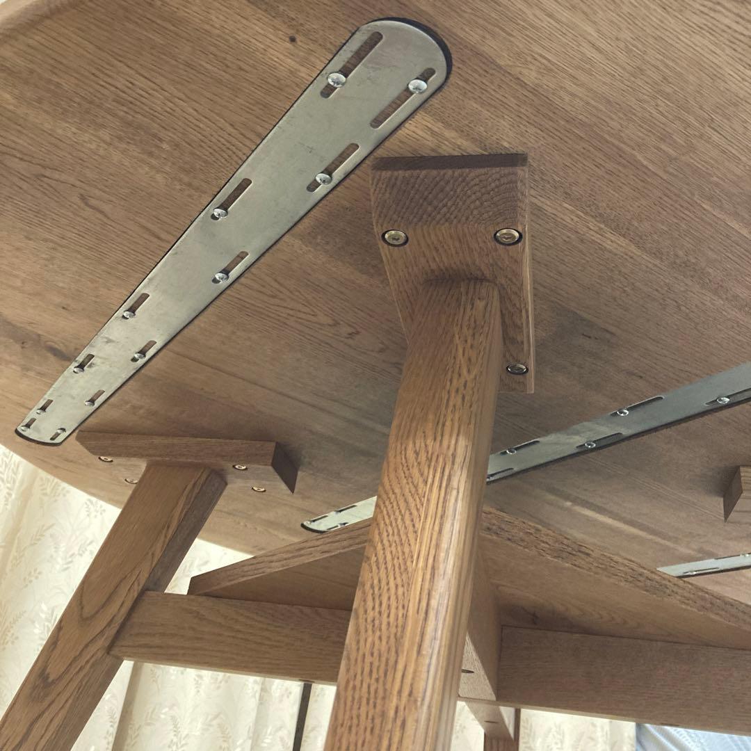 unico ADDAY（アディ） ラウンドダイニングテーブル