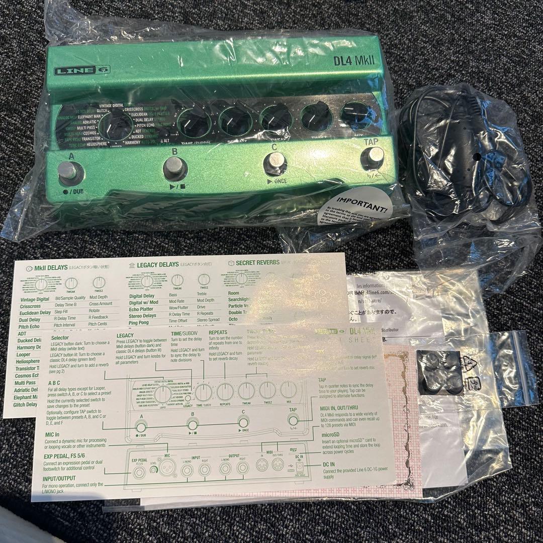 LINE 6 DL4 MkII ギターエフェクター　mk2