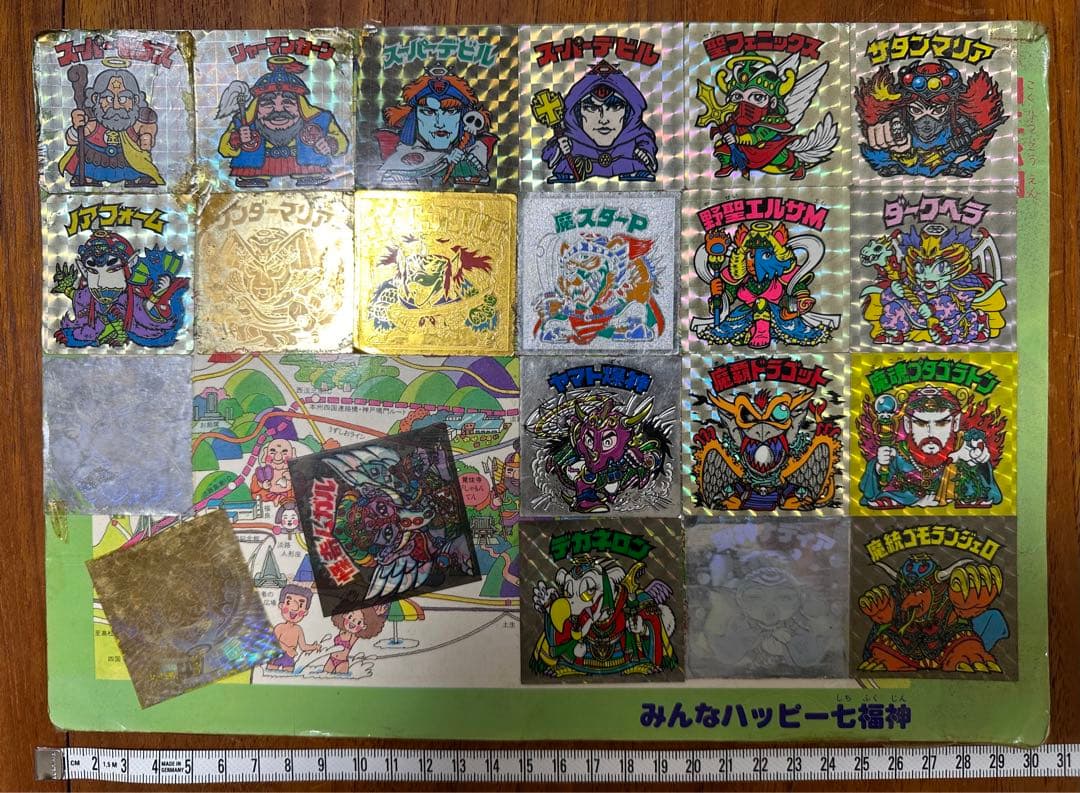 80s 90sビックリマン　kustom board！ 80s 90sビックリマン kustom board！ 80s 90sビックリマン kustom