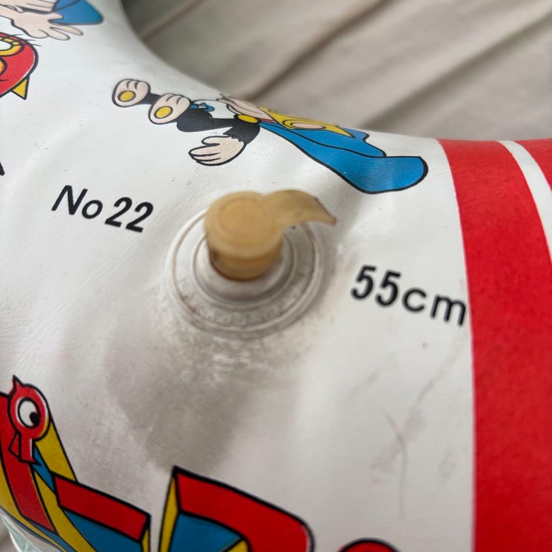 昭和レトロ　ビニール人形、うきわセット