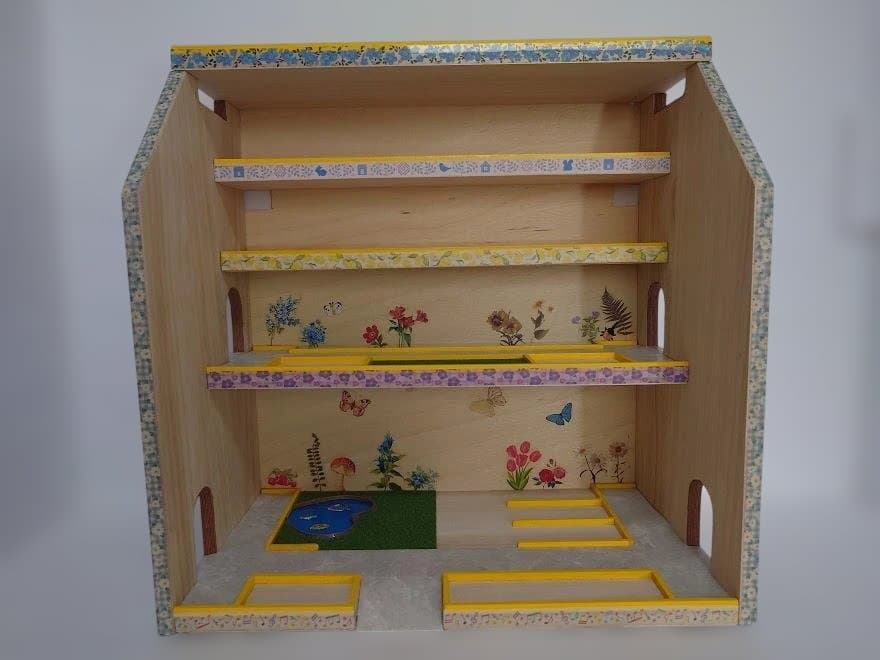 トミカ木製手作り駐車場（スモ－ルイエロ－）SY02 トミカ木製手作り駐車場（スモ－ルイエロ－）SY02