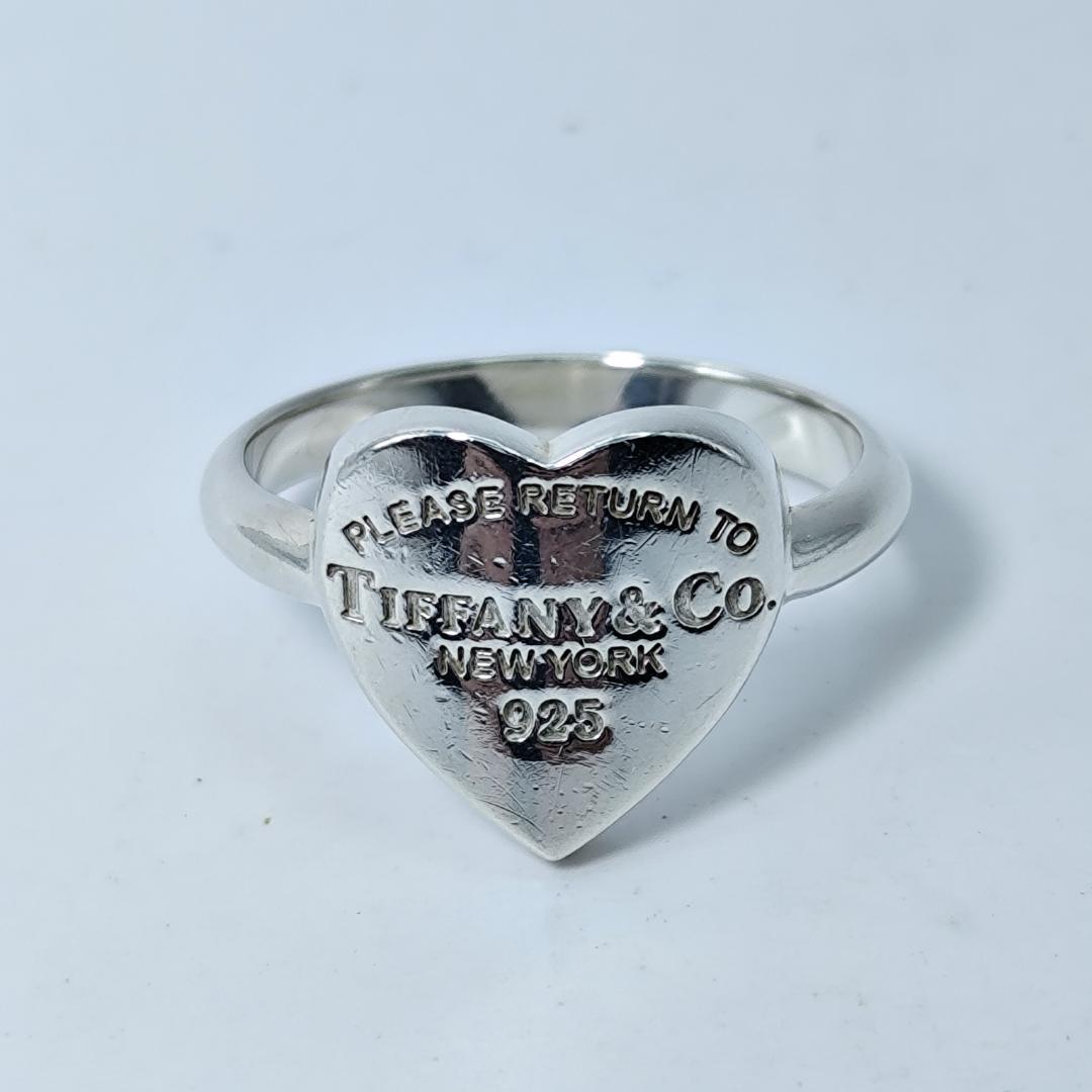 Tiffany & Co. ハート型リング 925シルバー