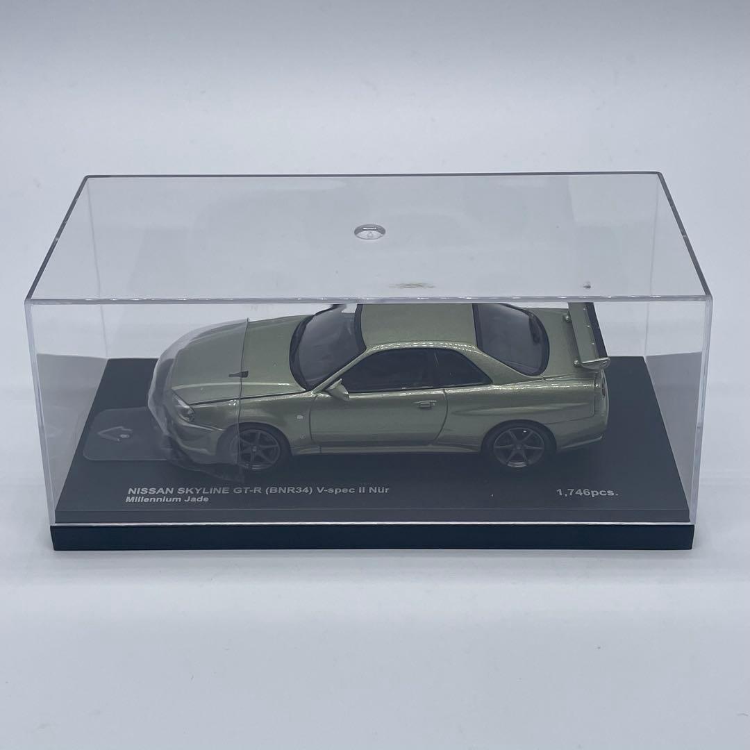 【京商】日産 スカイライン GT-R（BNR34）VスペックⅡ ニュル