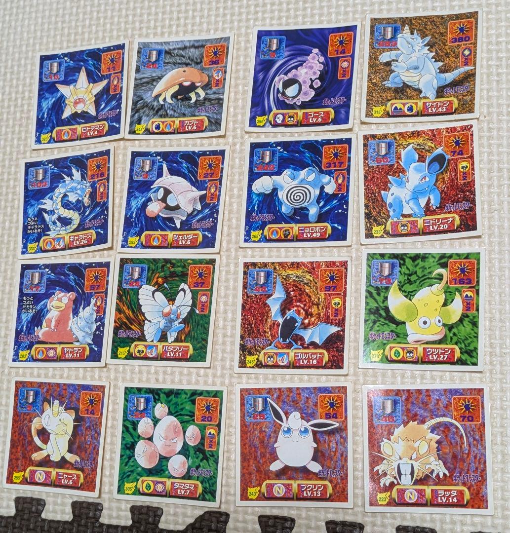 ポケモンシール アマダ 16枚セット - メルカリ