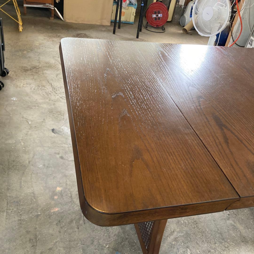 ア*ん様 三越家具 バタフライテーブル ゲートレッグテーブル