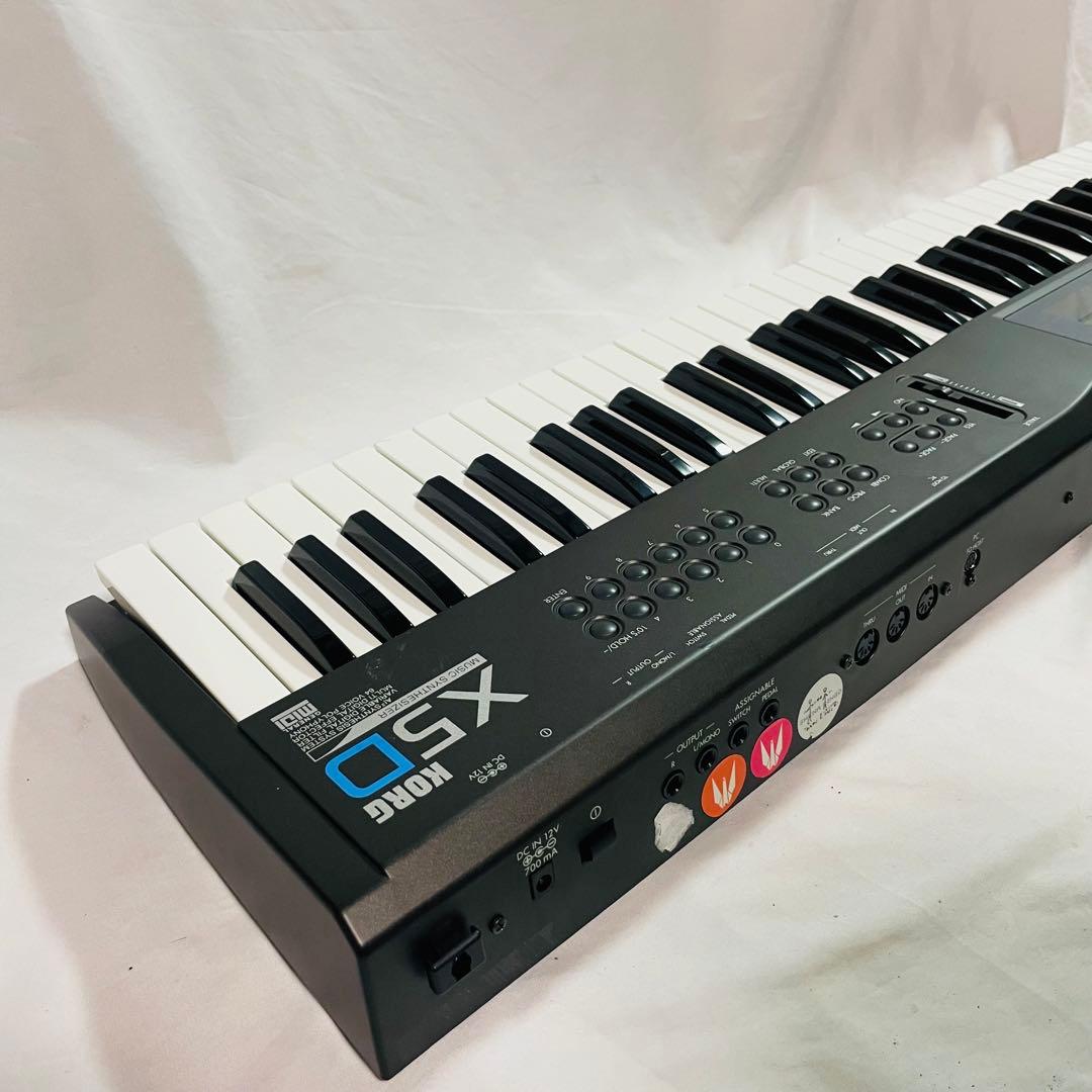KORG X5D シンセサイザー ケース付 現状品 - メルカリ
