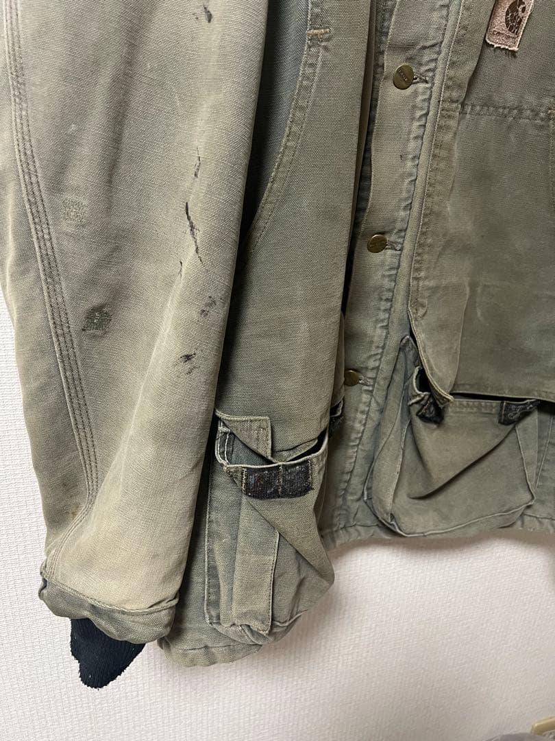 Carhartt カーハート トラディショナルコート　モスグリーン　星タグ